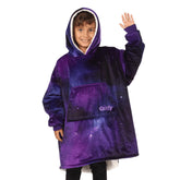 THE COMFY front view showing full wearable blanket benefit of hands-free warmth