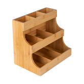 Theodore front view organizer showing tidy tea display and easy selection