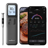 ThermoMaven display base front view showing clear temperature readout and quick controls