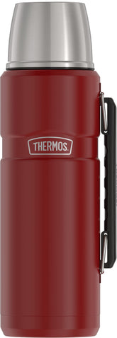 THERMOS front view Rustic Red showing durable finish and capacity benefit