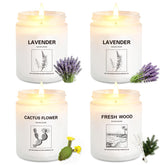 THORNWOLF front packaging showing four scented candles and gift-ready design for gifting