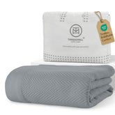 Threadmill folded front view showing clean lines and cozy appeal