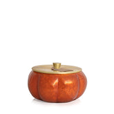 Thymes pumpkin laurel front view showing pumpkin shape and autumnal color for seasonal decor