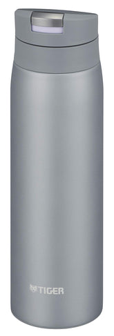Tiger Sahara Mug front view in fog blue showing slim profile and elegant finish