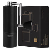 TIMEMORE Chestnut C3S Pro front view showing sleek metal body and compact form benefit