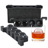 TINANA front packaging showing tray and eight clear ice spheres, professional presentation benefit