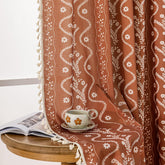 TIVNICO front view showing burnt orange panels adding warm ambiance