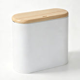 TODAYGO front view small trash can showing slim profile and tidy look