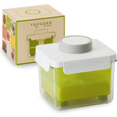 TOFUDEE front view showing compact press and clean design for tidy countertops