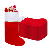 Tokforty front pack of 24 felt stockings showing color and uniformity, ideal for events