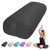 TokSay black bolster front view showing shape and support benefit