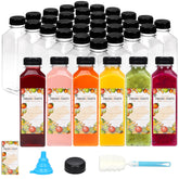 TOMNK front view of 45pcs 16oz bottle set showing included caps and accessories