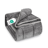 Topblan front view queen size blanket showing full coverage and cozy look
