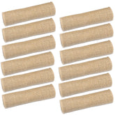 Tosnail front packaging showing twelve folded burlap runners and value pack benefit