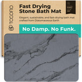 TOSORO front view graphite mat showing modern spa look and durability