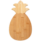 Totally Bamboo pineapple board front view showing shape and serving benefit