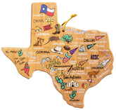 Totally Bamboo Texas front artwork showing colorful state map and vibrant décor benefit