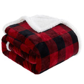 Touchat front view showing red and black buffalo plaid for cozy style