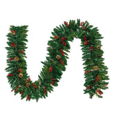 TQS front view garland showing full 10ft length and lush look