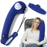 TRAVELREST front view showing ergonomic shape and immediate comfort