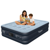 trdymi front view of full air bed showing size and plush comfort