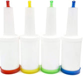 Trendy Bartender front packaging shows set of four bottles, highlights professional storage benefit