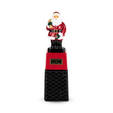 True Santa front view showing festive dispenser and stable base benefit