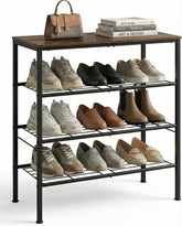 Tujurich front view packed showing neat shoe storage and space-saving