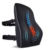 TULARIS front view of lumbar pillow showing ergonomic support and stable posture