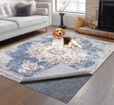 TUOTPE front view of 9x12 rug pad showing full-size protection and fit