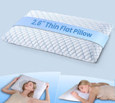 Tuozaiira front packaging showing compact low-profile pillow and brand clarity