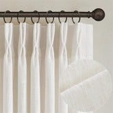 TWODRAPES front packaging showing two panels and included hardware for quick setup
