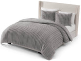UGG Kenzie front view grey showing plush faux-fur and cozy appeal