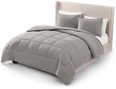 UGG Leonora front view in seal grey showing cozy design and elegant finish