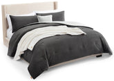 UGG remina front view showing plush comforter, creates cozy bedroom presence