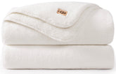 UGG whitecap front folded throw showing clean lines and cozy appeal
