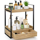 Ukonvi front view organizer keeping toiletries neatly arranged for tidy counters