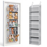 ULG front view of hanging organizer showing tidy pockets and easy storage benefit