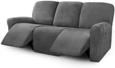 ULTICOR front view dark gray cover renewing sofa appearance