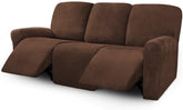 ULTICOR front view of chocolate 8-piece cover showing neat fit and updated look