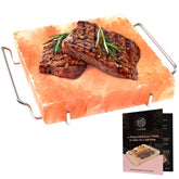 UMAID front view of salt block set showing box and contents for easy cooking