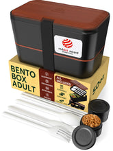 Umami bento box front view showing organized compartments and neat meal presentation