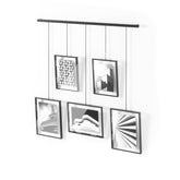 Umbra front view of five-frame display showing neat gallery benefit