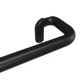 Umbra front view of Twilight rod showing wrap-around profile and blackout benefit