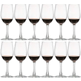 UMI UMIZILI front packaging showing twelve clear glasses for event-ready storage