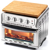 Umilife cutting board top view showing full platform and handles, protects surfaces