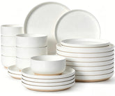 Umite Chef front packaging showing full 24-piece dinnerware set and neat box