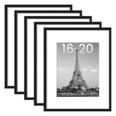 upsimples 16x20 frame front view showing clean black border and clear image benefit