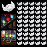 UQM front view of 50-pack magnetic clips showing quantity and packaging, quick setup benefit