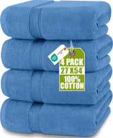 Utopia Towels folded pack front view showing neat storage and consistent sizing